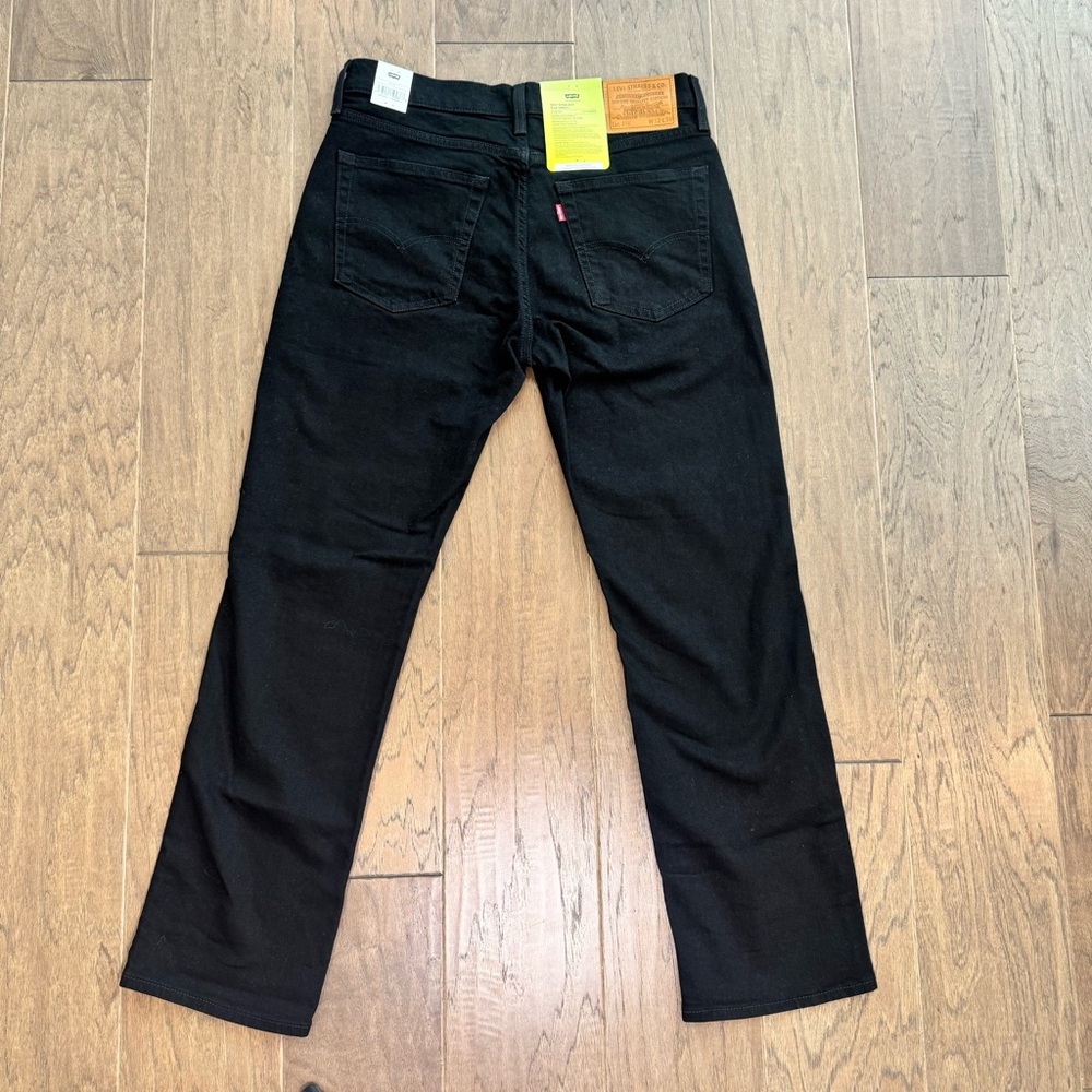 NWT! Men’s Levi's 514 Straight Black Jeans 32/30 - Picture 9 of 16